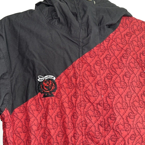 Ride Snowboards Women's Cell 5 Series Jacket Size Medium Red And Black‎ Hooded - Picture 4 of 8